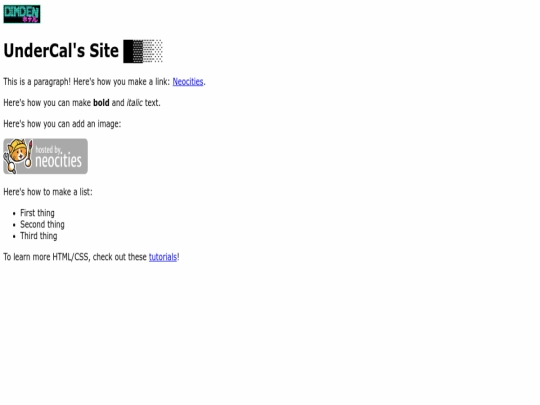 index screenshot