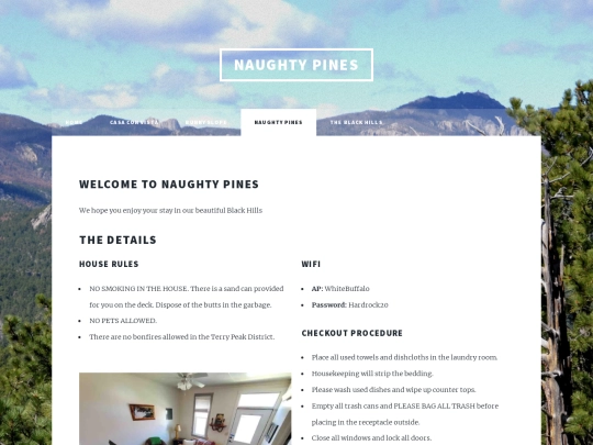 page_pines screenshot