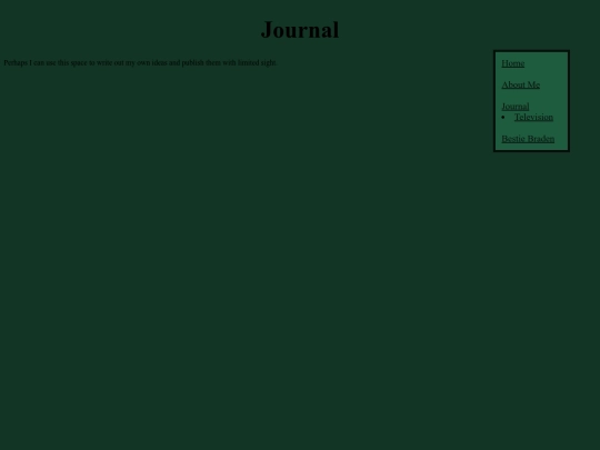 journal screenshot