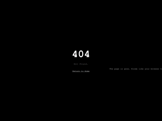 not_found screenshot