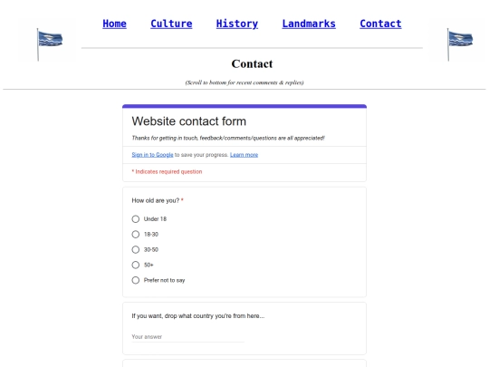 contact screenshot