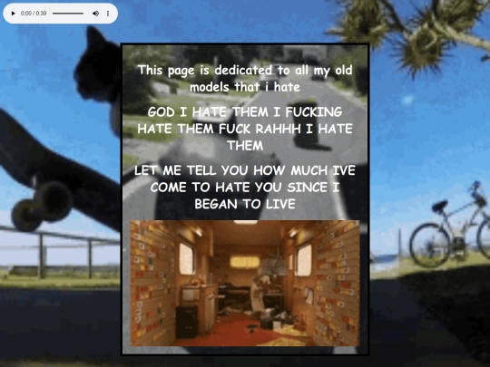 OldModelsPage screenshot