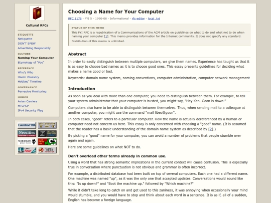 rfc/1178 screenshot