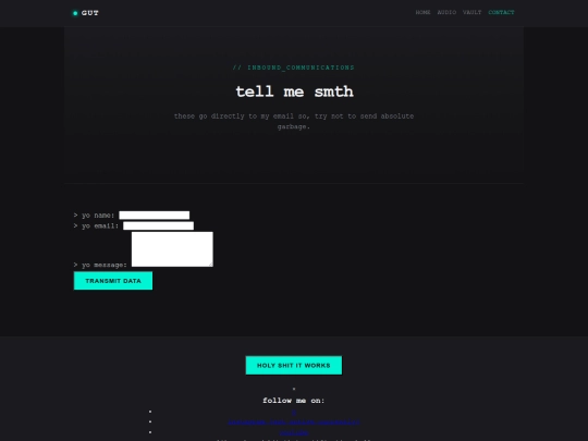 contact screenshot