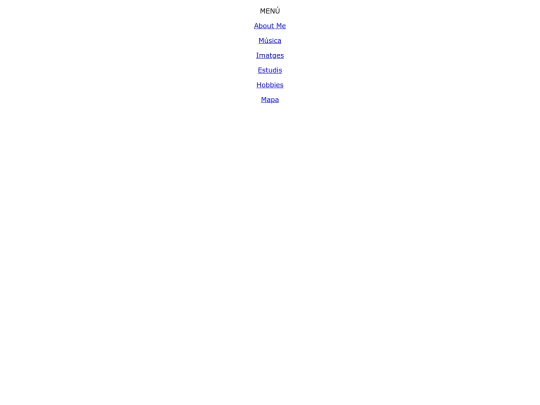 menu screenshot