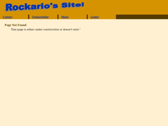 not_found screenshot