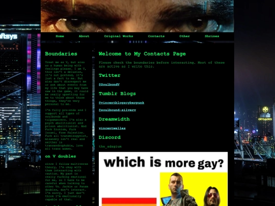 contacts screenshot