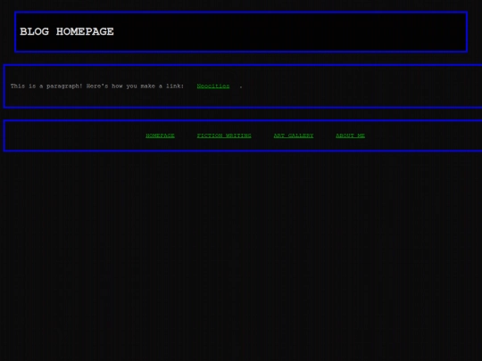 blog screenshot