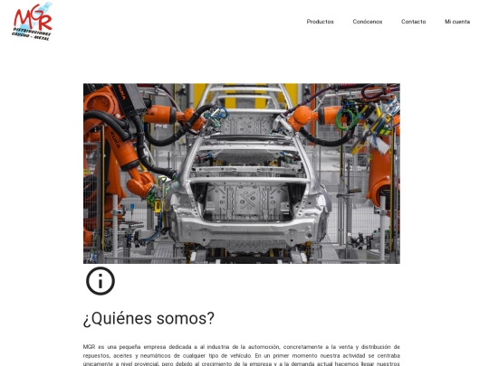 conocenos screenshot
