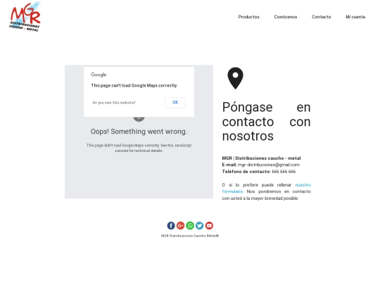 contacto screenshot