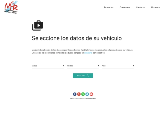 productos screenshot