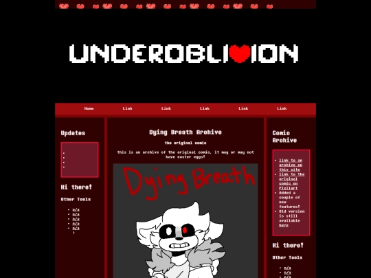 dyingbreatharchive screenshot