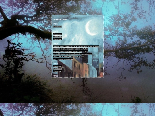 essays screenshot