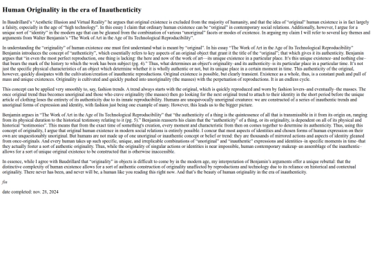 essays/humanauthenticity screenshot