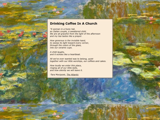 poems/coffee_in_church screenshot