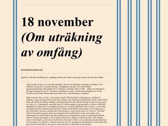 svenska/18november screenshot