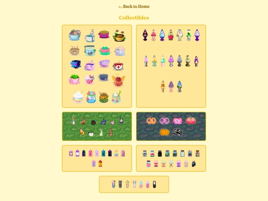 collectibles screenshot