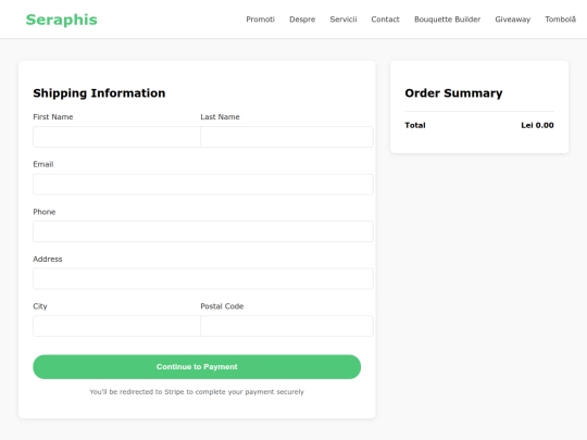 checkout screenshot