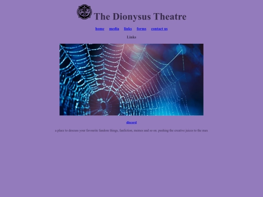 main/links screenshot