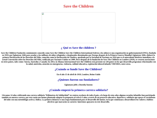 savethechildren screenshot