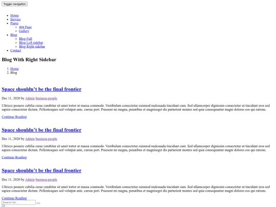 blog-right-sidebar screenshot