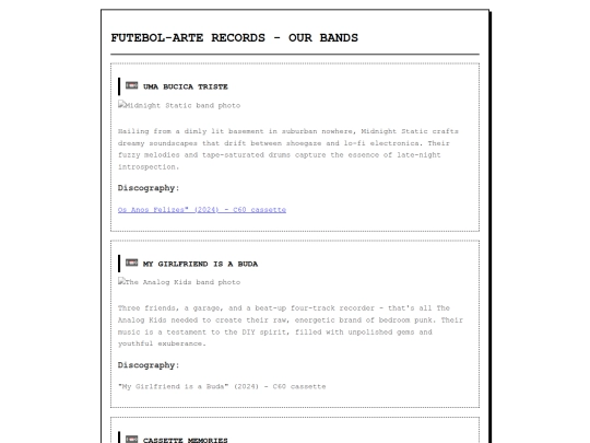 futebol-arte/bands screenshot