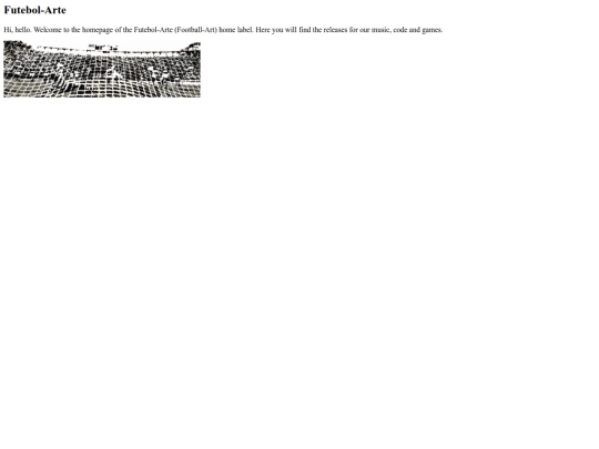 futebol-arte/home screenshot