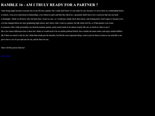 ramble16 screenshot