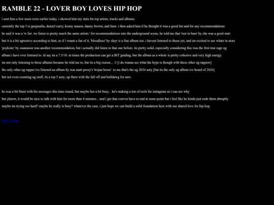 ramble22 screenshot