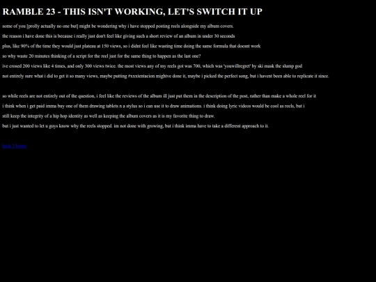 ramble23 screenshot