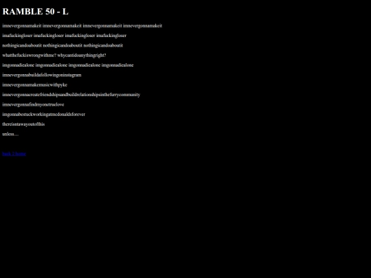 ramble50 screenshot