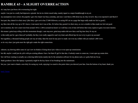 ramble63 screenshot