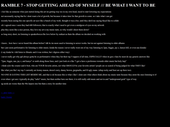 ramble7 screenshot