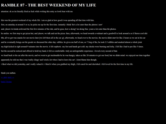 ramble87 screenshot