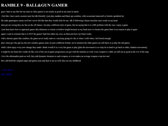 ramble9 screenshot
