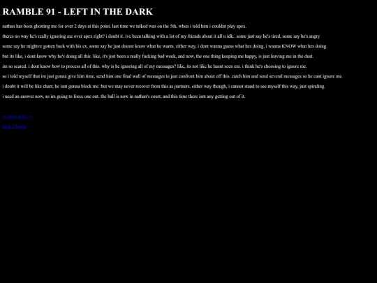 ramble91 screenshot