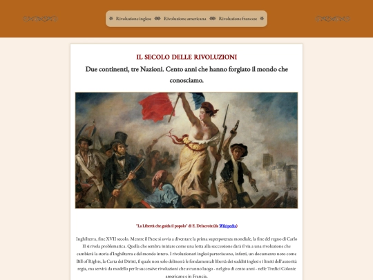 Homepage screenshot