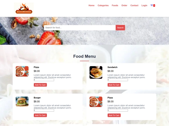 foods screenshot