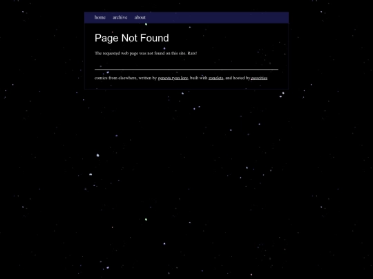 not_found screenshot