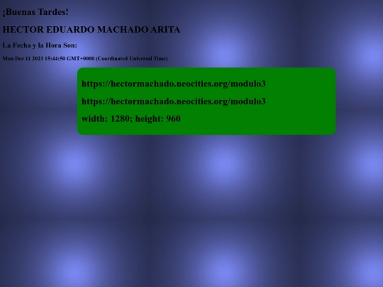 modulo3 screenshot