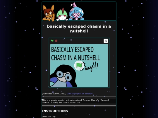 games/Escaped-Chasm-In-A-Nutshell screenshot