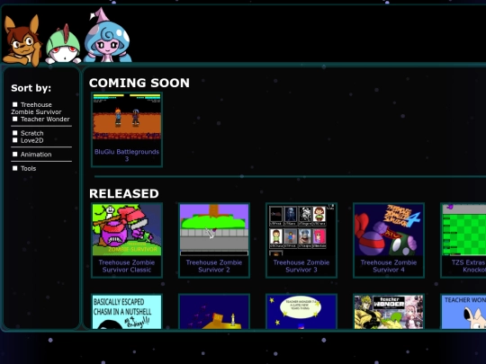 games/library screenshot