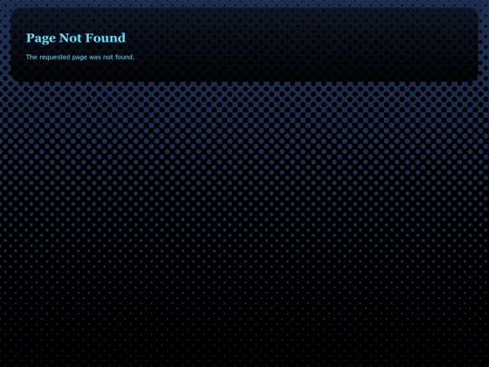 not_found screenshot
