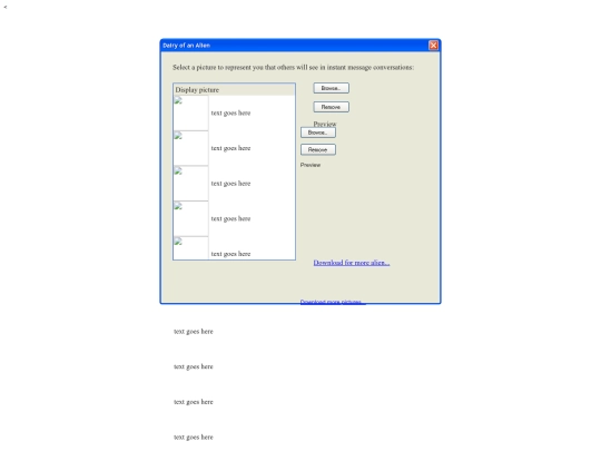 index screenshot