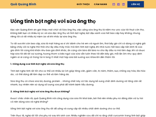 uong-tinh-bot-nghe-voi-sua-ong-tho screenshot