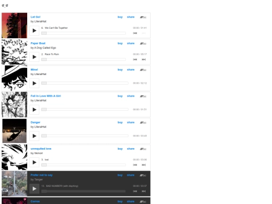 stuzz/musicdump screenshot