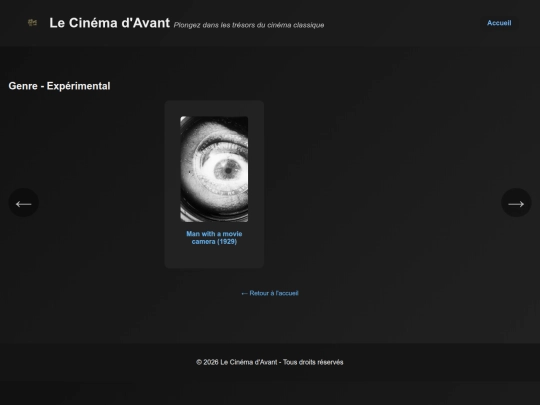 categorie-experimental screenshot