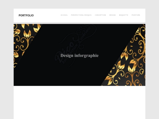 designInforgraphie screenshot