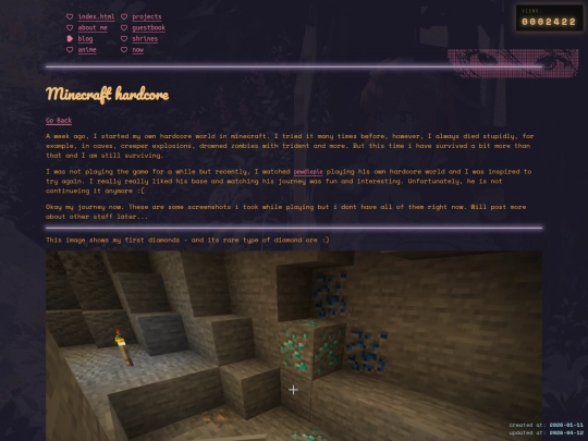 articles/minecraft-hardcore screenshot