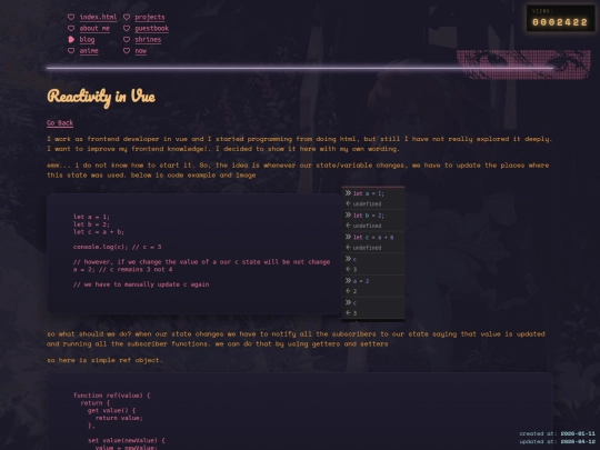 articles/reactivity-in-vue screenshot